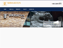 Tablet Screenshot of brighten-unique.com